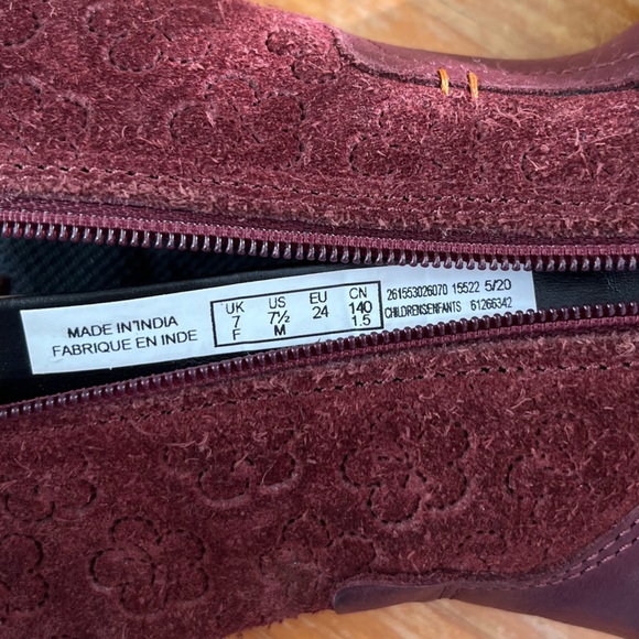 Clarks Comet Pop Leather Toddler Boots - Picture 10 of 12